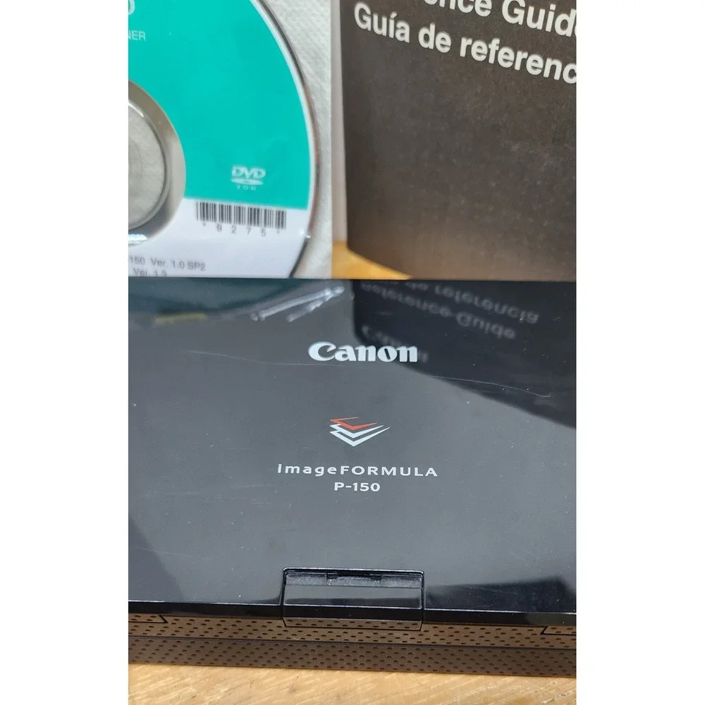 Canon imageFORMULA P-150 Portable Document Scanner Duplex USB Powered Black READ